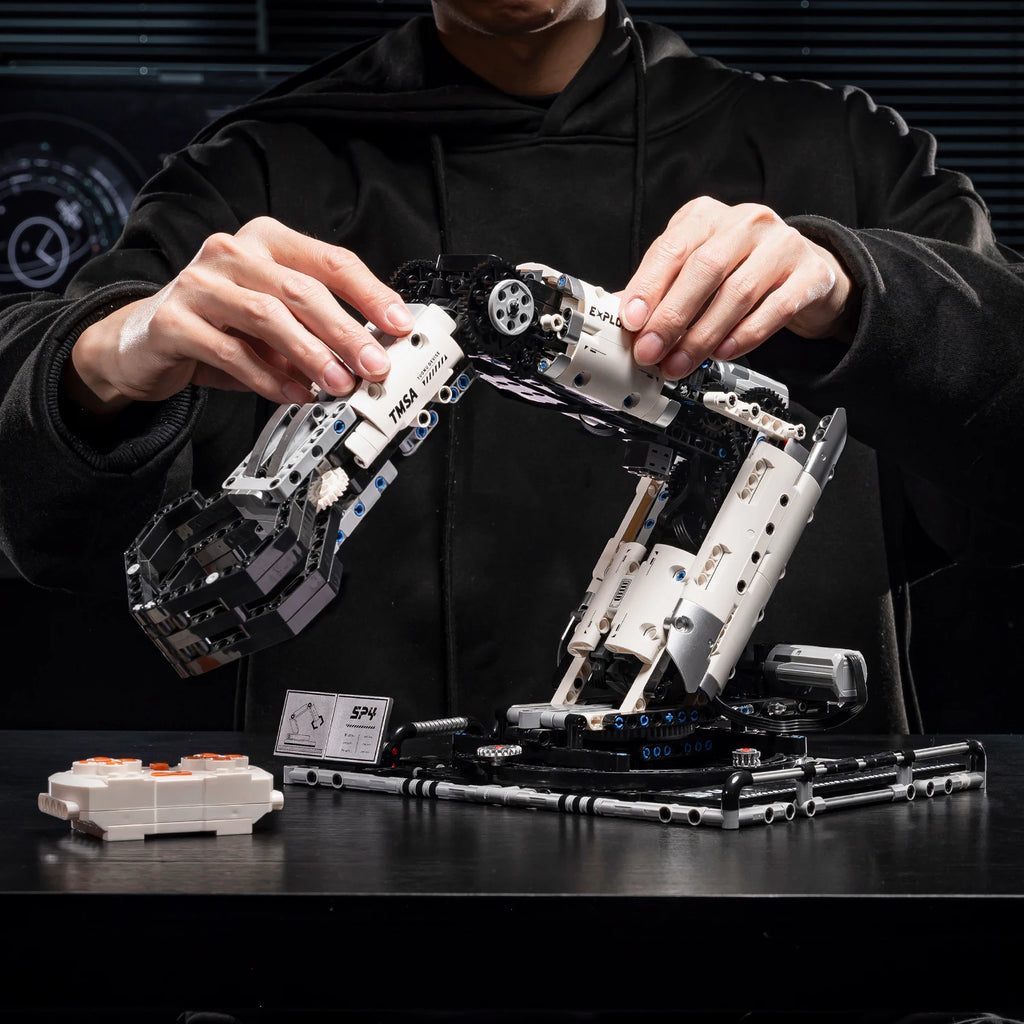 Mechanical Arm Building Set - 784 Pcs App & Remote Control STEM Toy