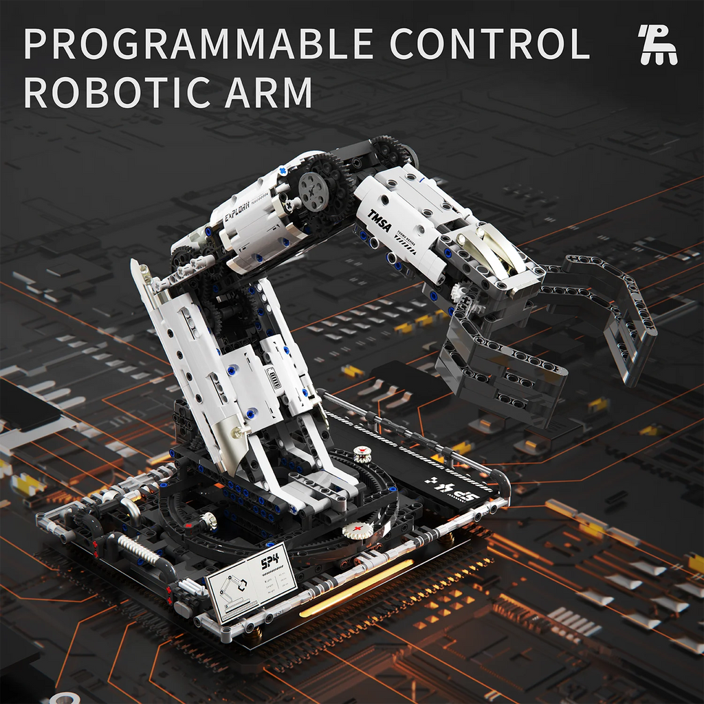 Mechanical Arm Building Set - 784 Pcs App & Remote Control STEM Toy