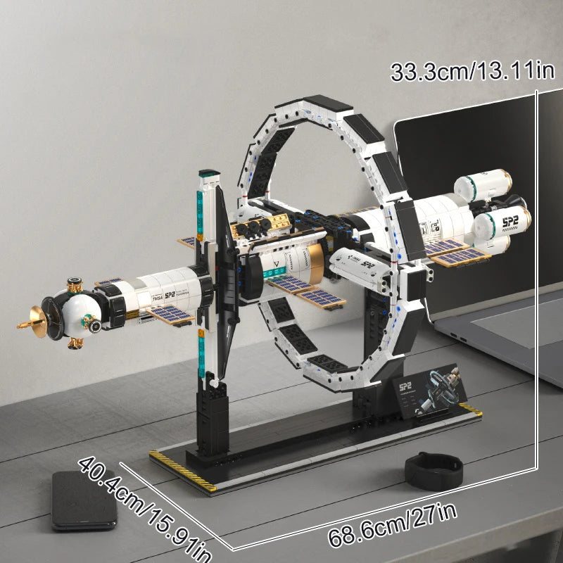 Space Exploration Building Set - 2221 Pcs Motorized STEM Model Kit