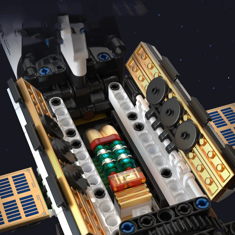 Space Exploration Building Set - 2221 Pcs Motorized STEM Model Kit